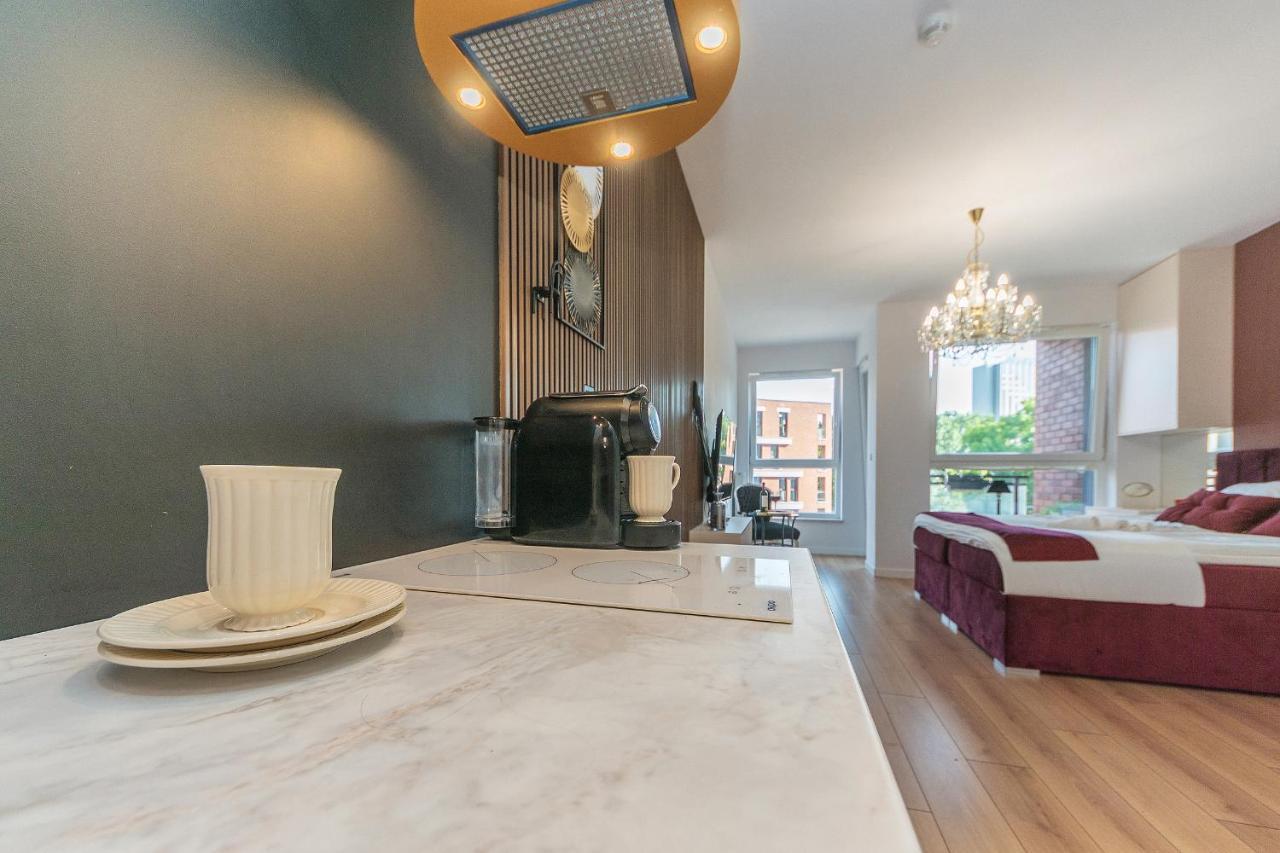 Bastion Walowa Apartament Srodmiescie Centrum Gdaňsk Exteriér fotografie